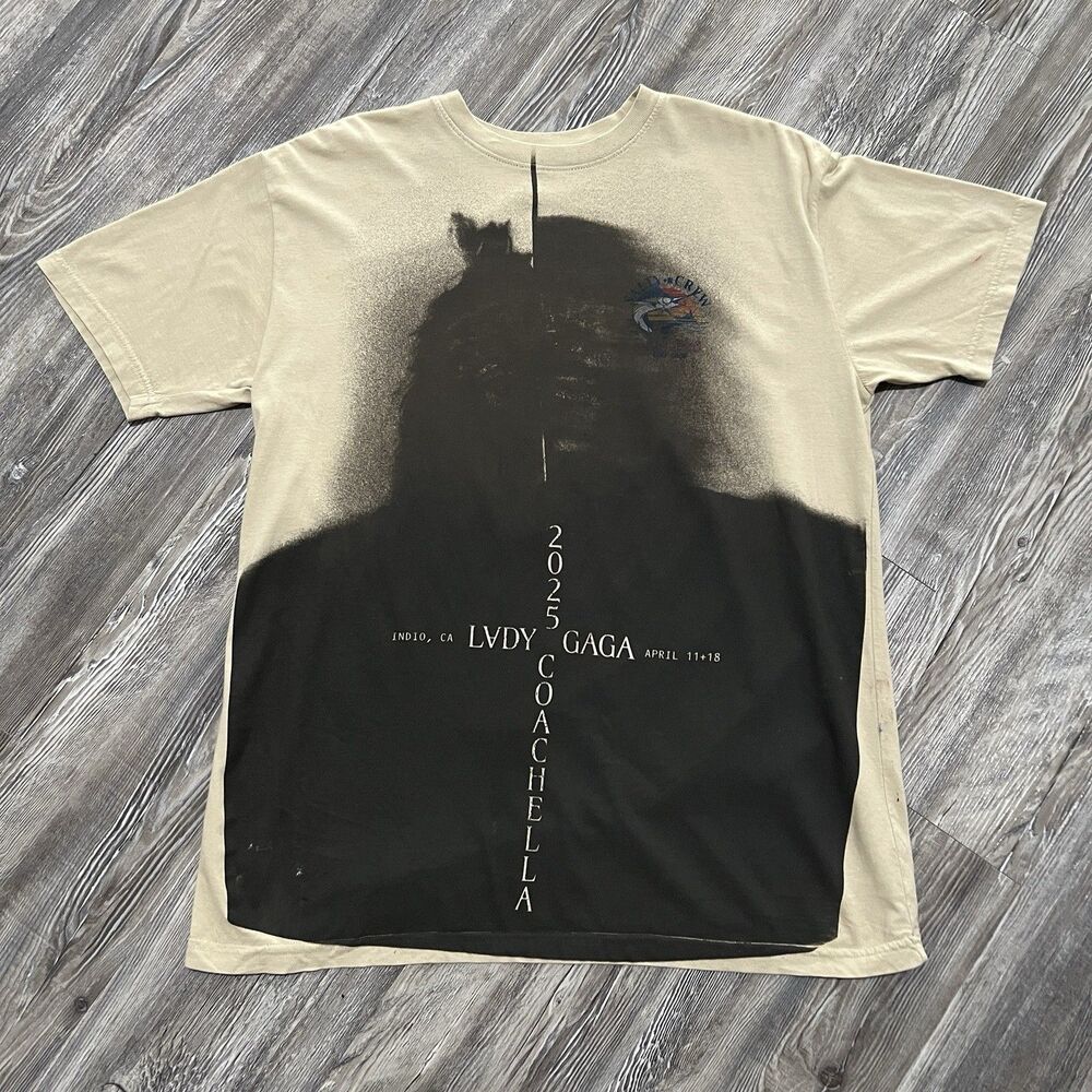 RARE 2025 Gaga Bruno Mars Test Print Shirt L